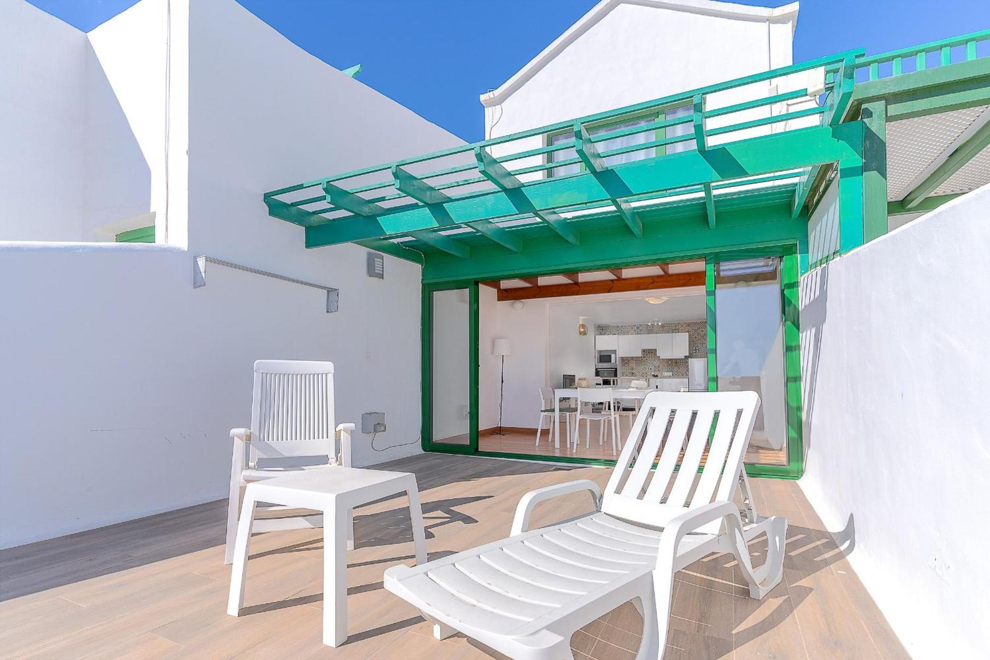 Fantastico Apartamento Con Terraza Y Vistas Al Mar Коста-Тегисе Экстерьер фото