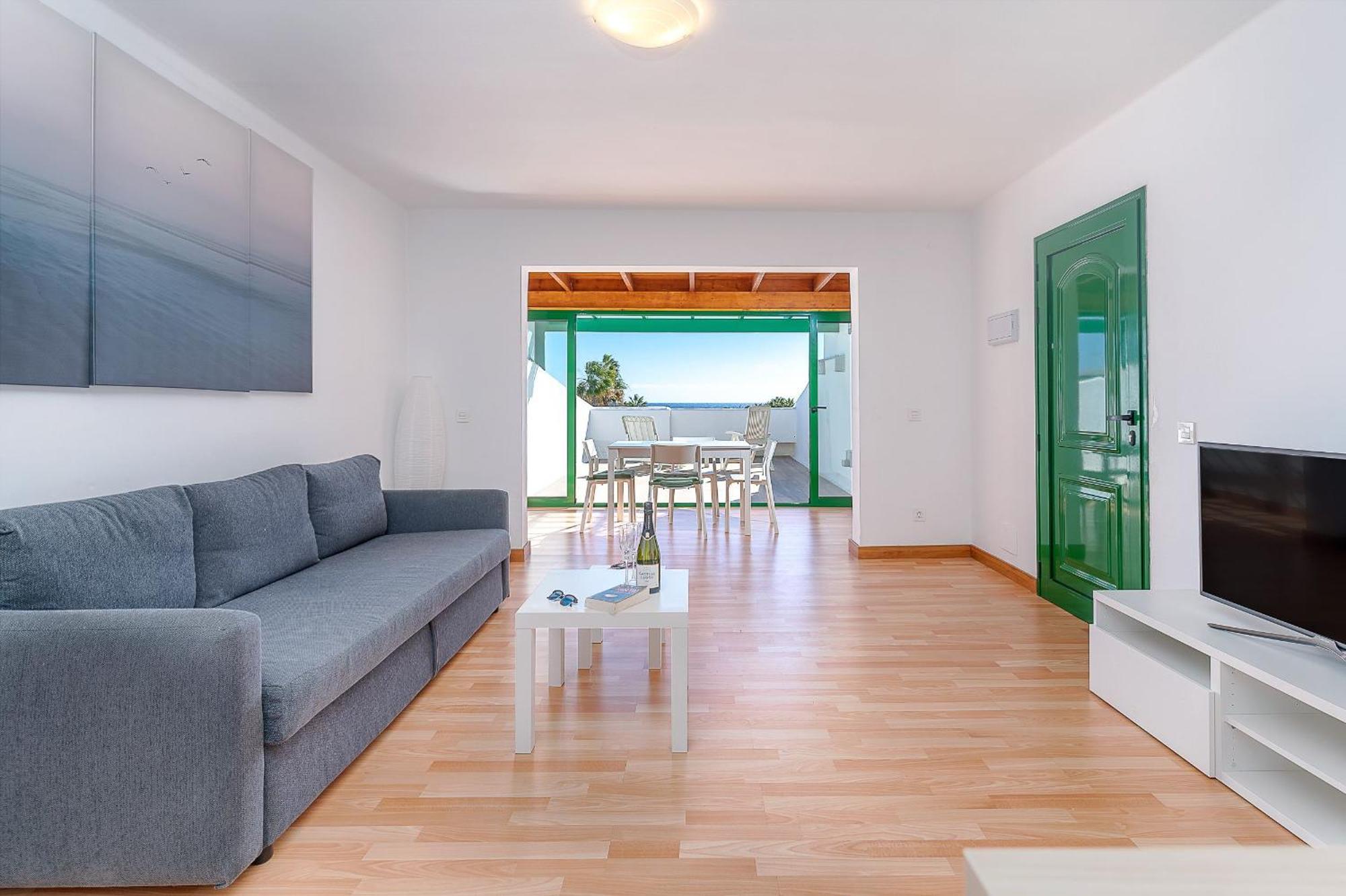 Fantastico Apartamento Con Terraza Y Vistas Al Mar Коста-Тегисе Экстерьер фото