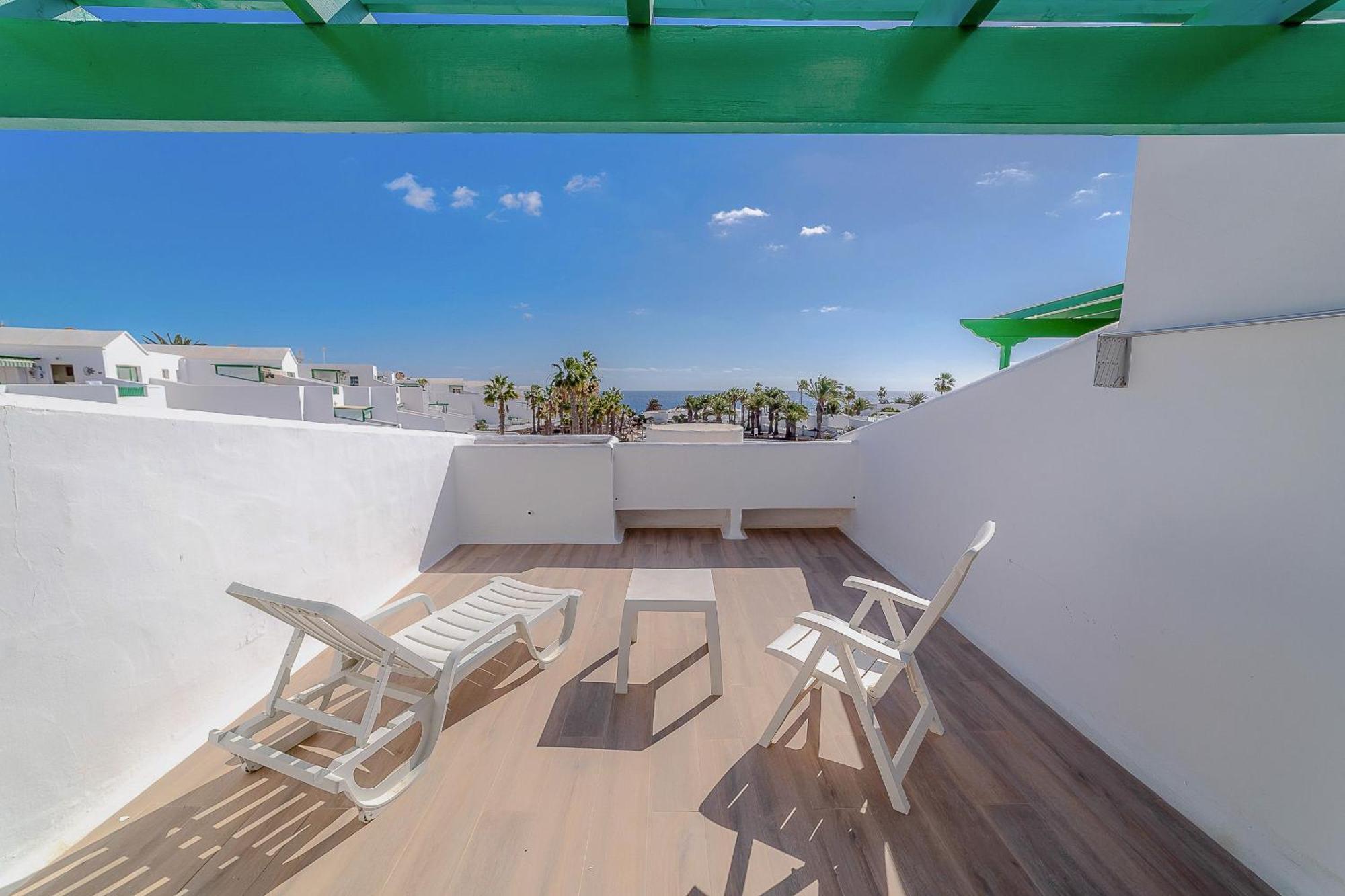 Fantastico Apartamento Con Terraza Y Vistas Al Mar Коста-Тегисе Экстерьер фото