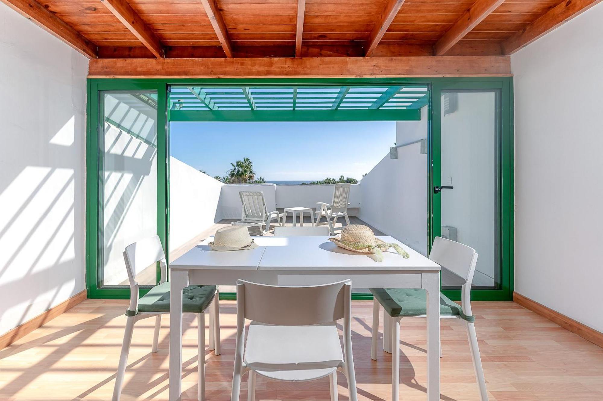 Fantastico Apartamento Con Terraza Y Vistas Al Mar Коста-Тегисе Экстерьер фото